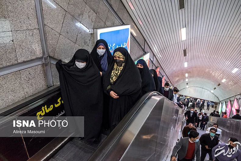 (تصاویر) افتتاح واگن ویژه زنان و کودکان در متروی تهران